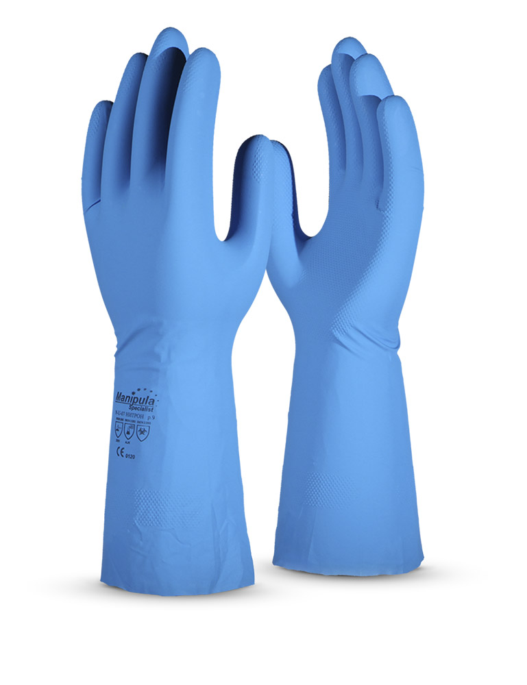 картинка Перчатки Манипула™ Нитрон (нитрил 0,22мм), N-U-07/CG-921 от магазина ТД Спецодежда-Эталон